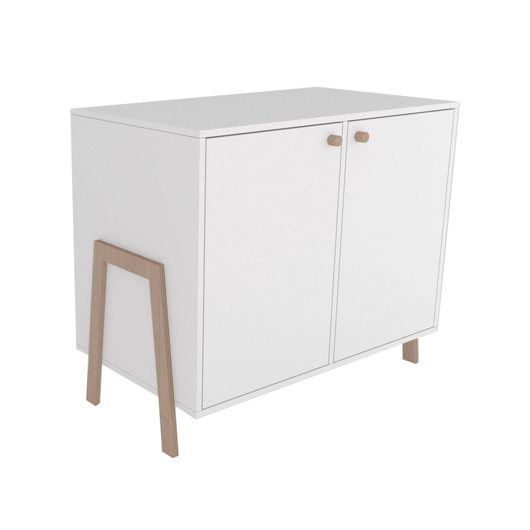 Commode Polly Basic met deurtjes