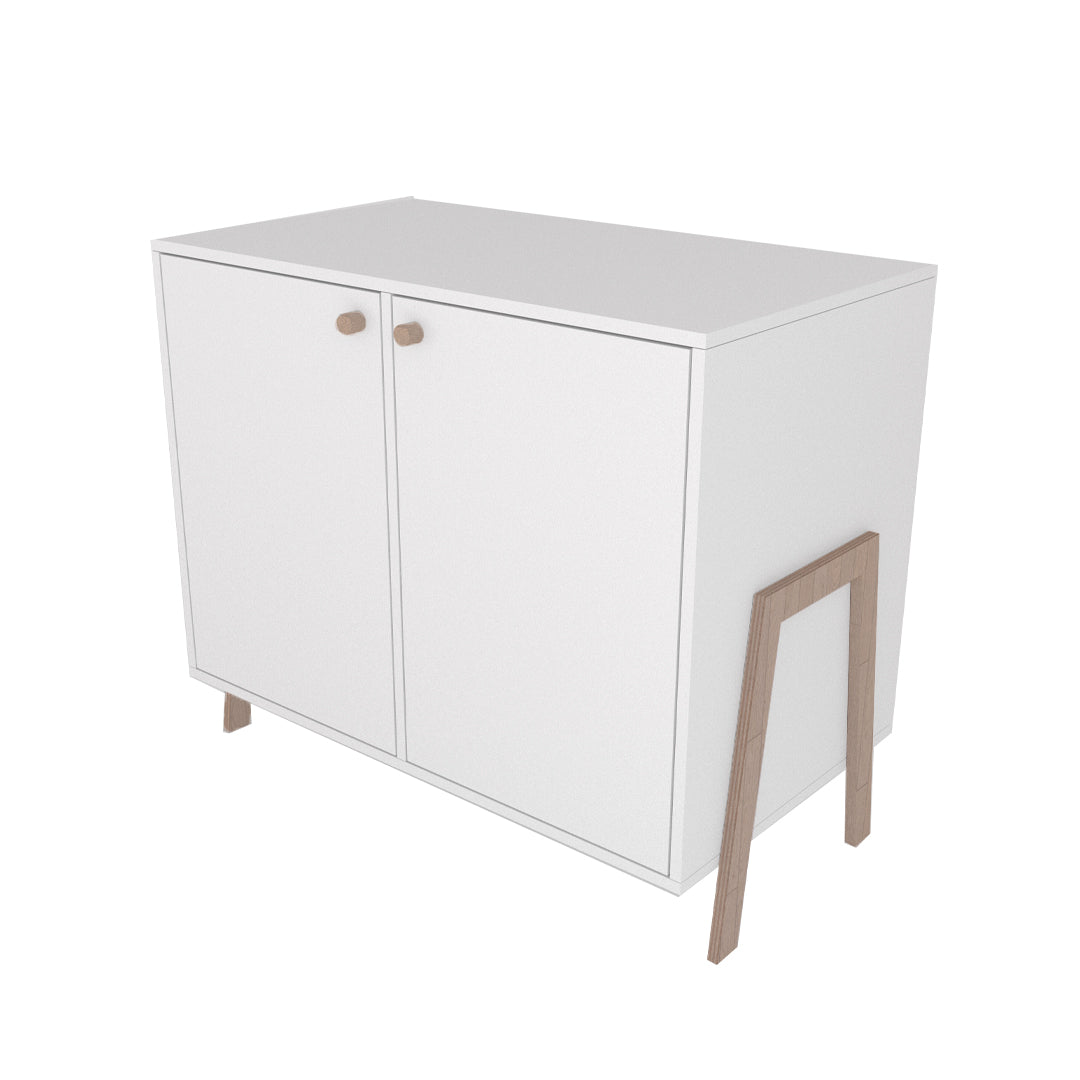 Commode Polly Basic met deurtjes